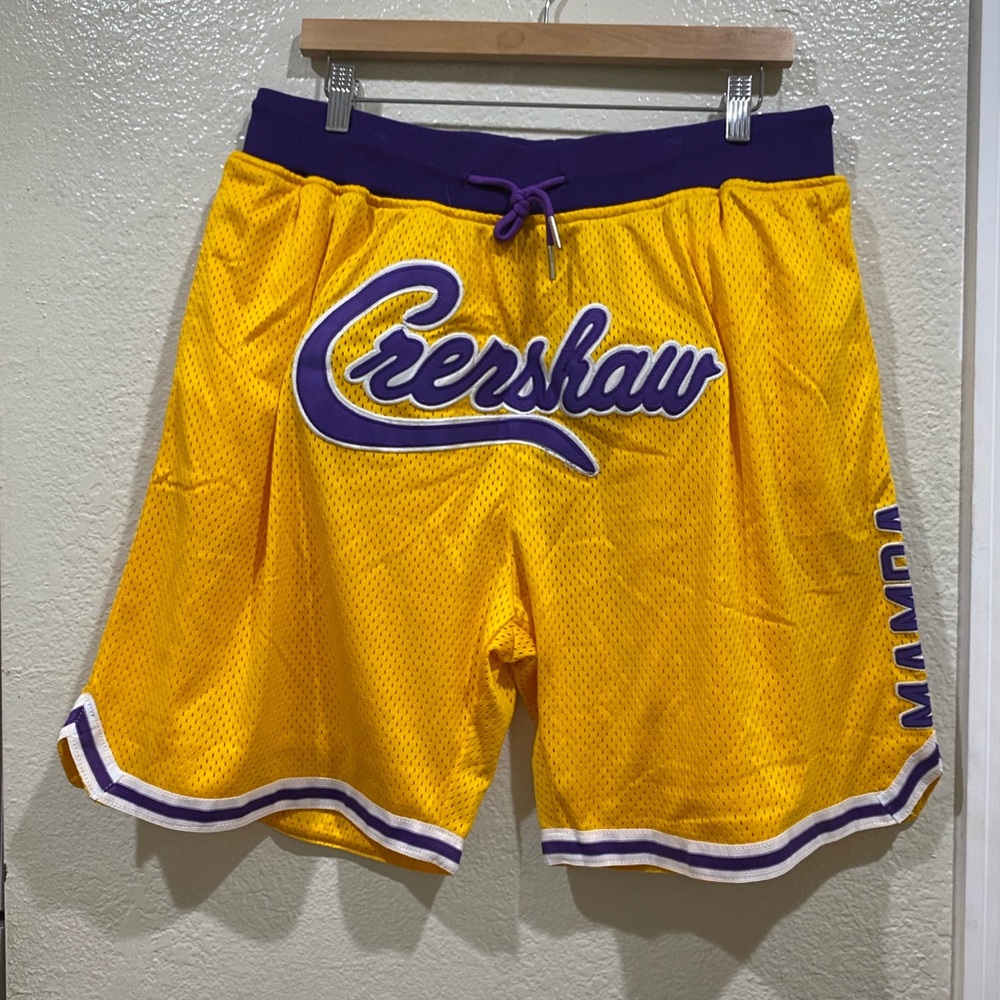 Headgear Nipsey Hussle X Kobe Bryant Classics Crenshaw Mamba Basketball
Shorts
